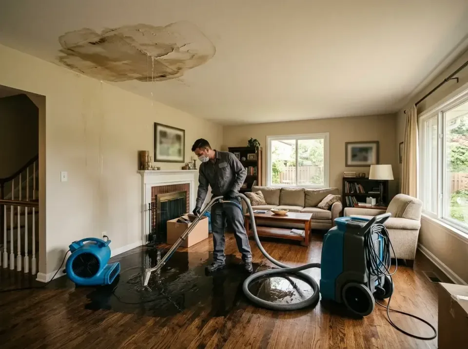 attic-pipe-burst-ceiling-drip-008 — frequently asked questions, Water Damage Restoration & Carpet Care in Burlingame, CA